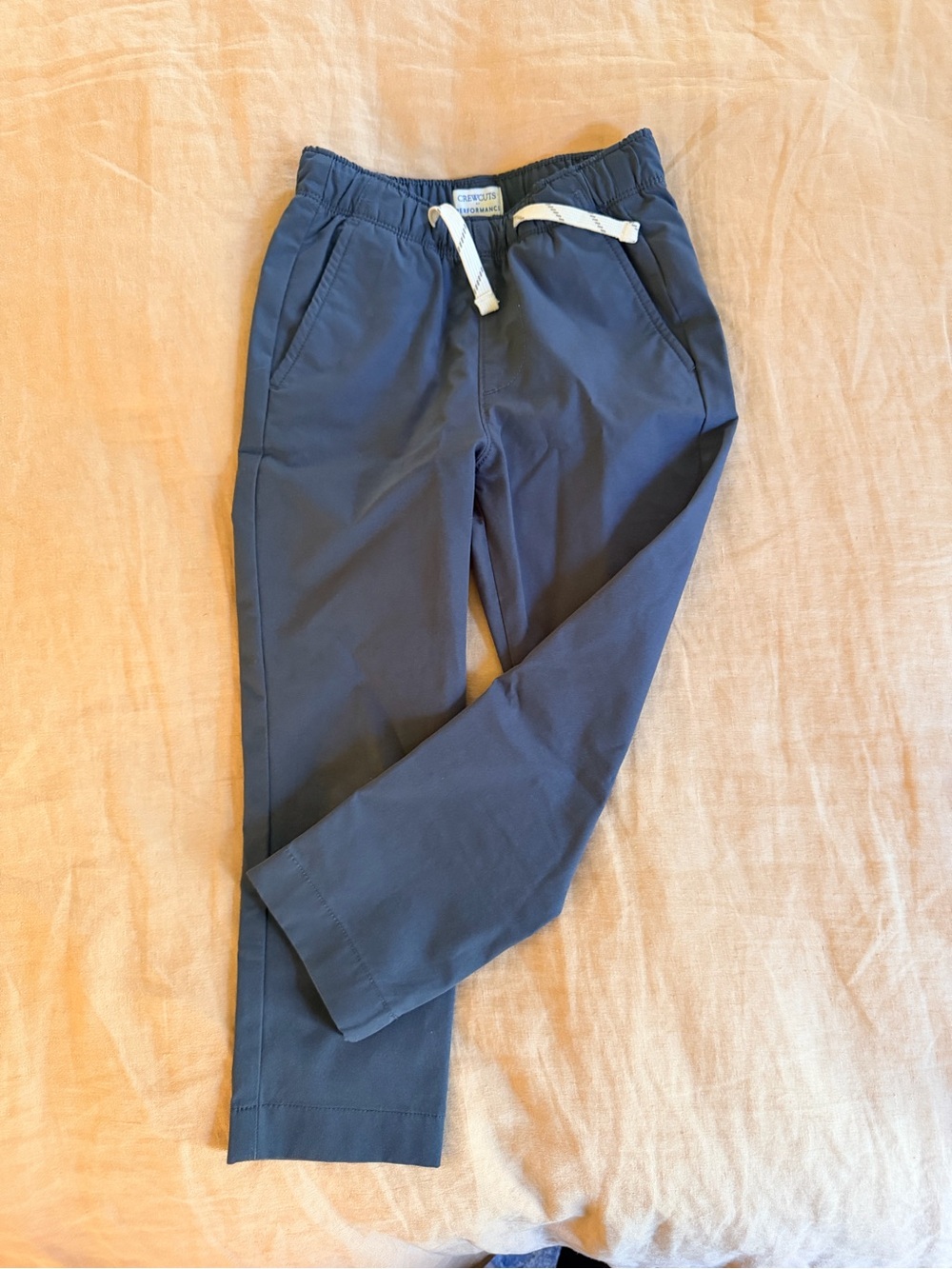 Crewcuts Navy Blue Drawstring Chinos